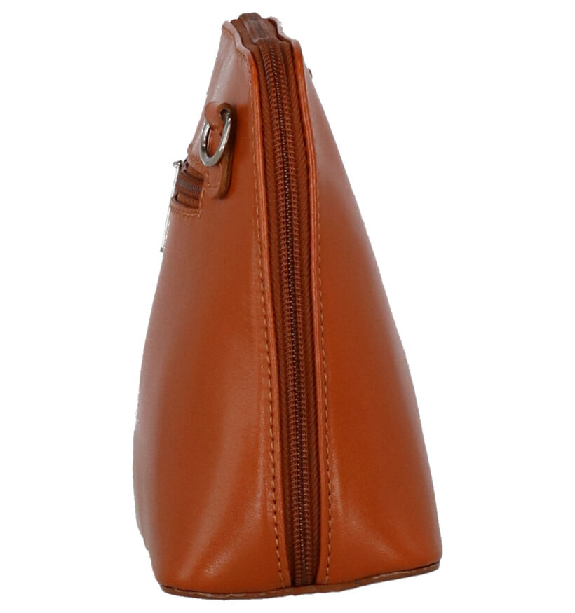 Time Mode Hu Cognac Crossbody Tas in leer (277139)