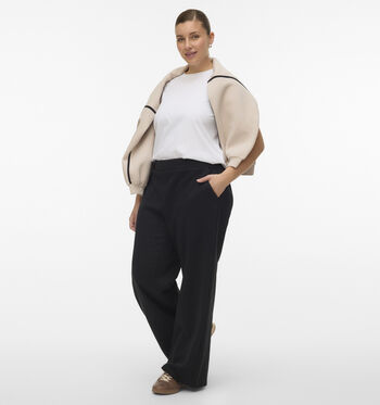 Vero Moda Curve Pantalons Noir
