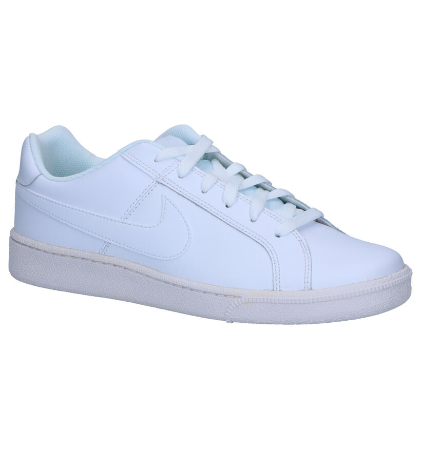 Nike Court Royale Witte Sneakers in leer (262194)