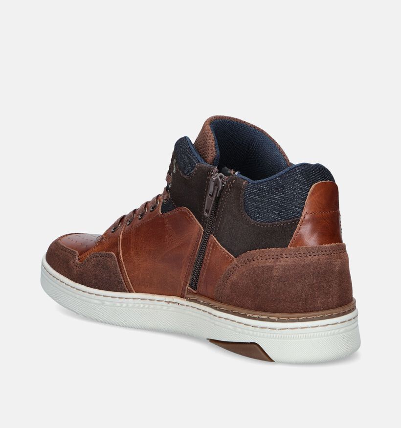 La Strada Cognac Bottines voor heren (352766) - geschikt voor steunzolen