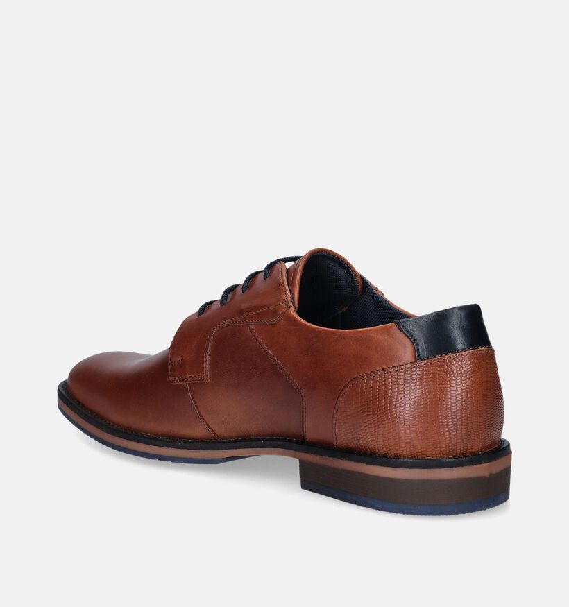 La Strada Cognac Veterschoenen voor heren (358359) - geschikt voor steunzolen