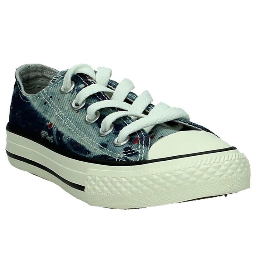 Converse Chuck Taylor All Star OX Sneakers Blauw in stof (266024)