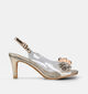 Laura Vita Mira Escarpins slingback en Transparent/Or pour femmes (373193)