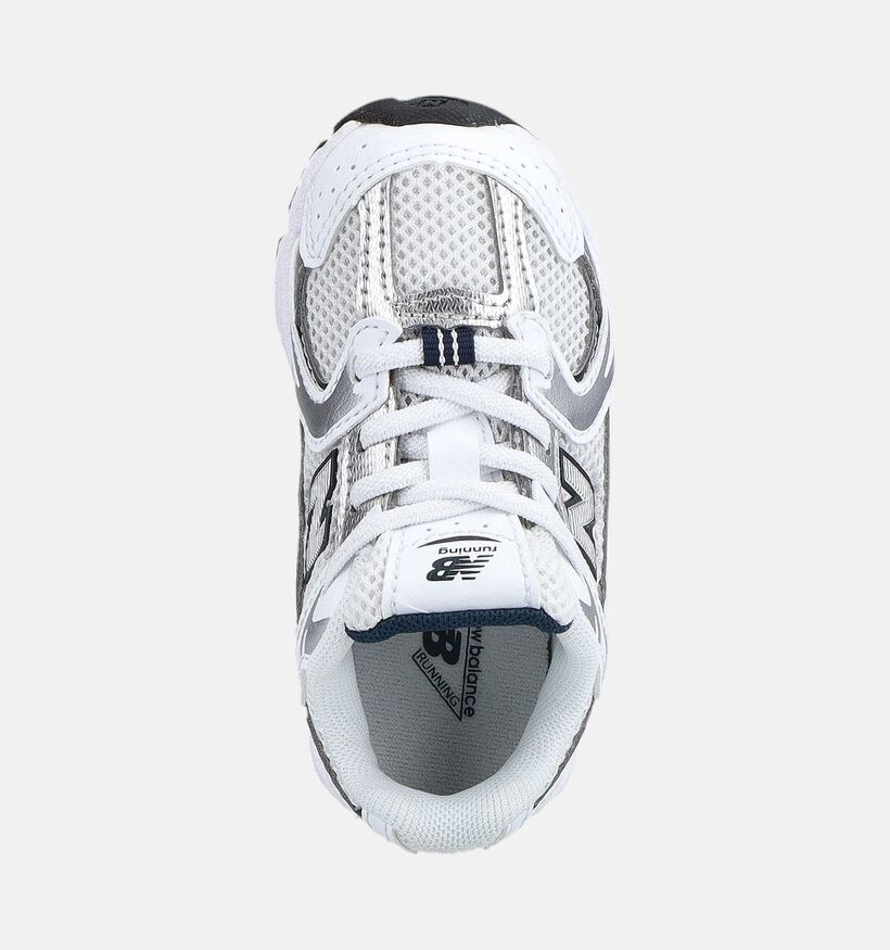New Balance 530 Baskets en Blanc pour filles (390098) - pour semelles orthop&eacute;diques