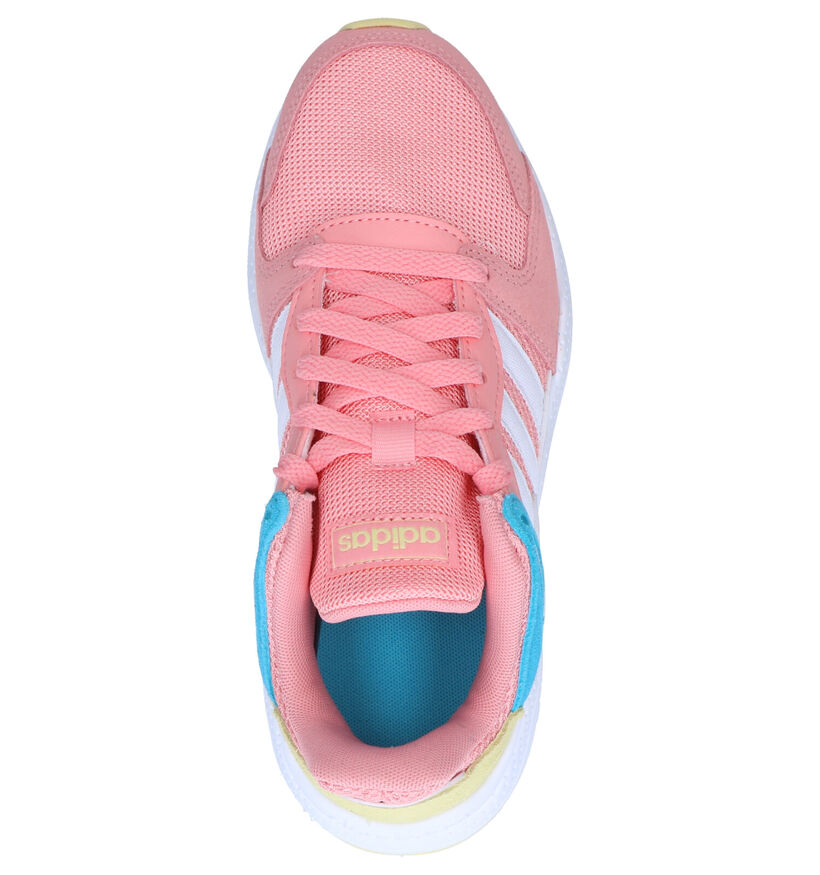 adidas Crazychaos Roze Sneakers in daim (264888)