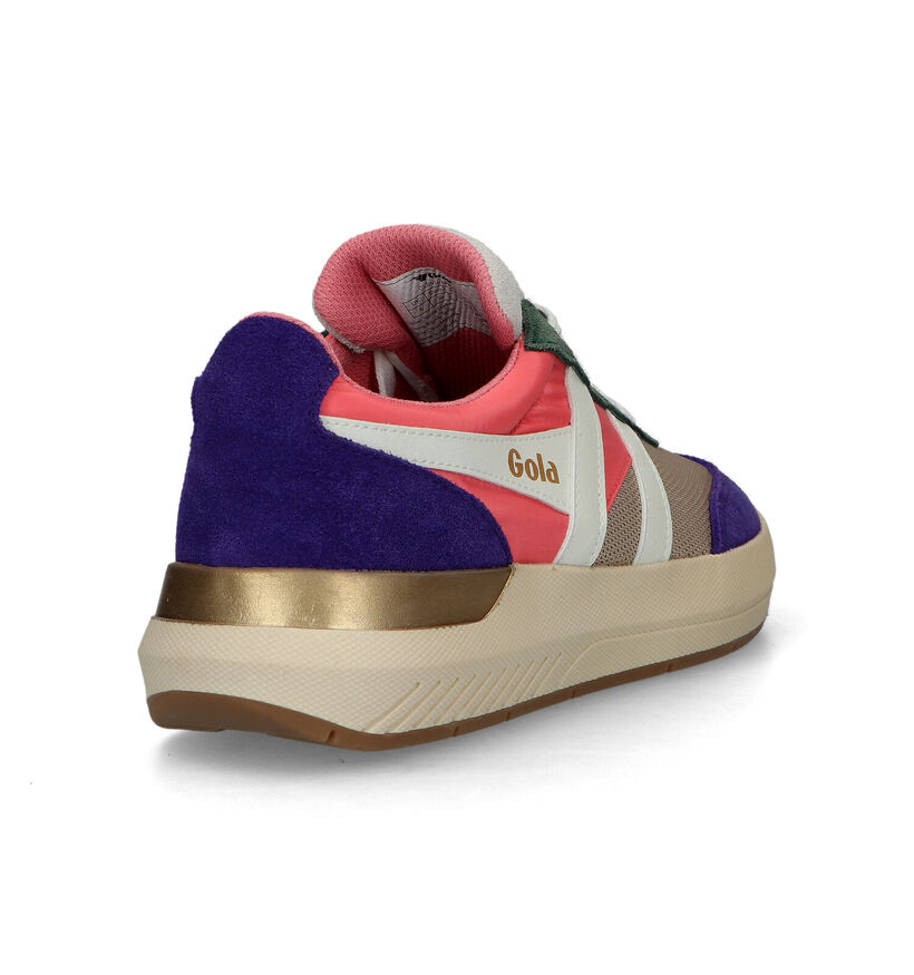 Gola Raven Roze Sneakers voor dames (336358) - geschikt voor steunzolen