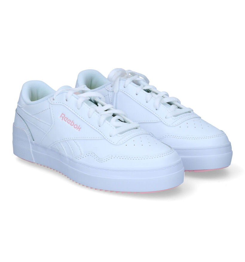 Reebok Royal Techque Bold Baskets en Blanc en cuir (302671)