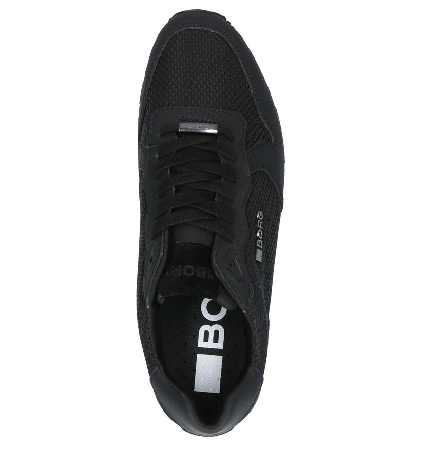 Björn Borg Low KPU Baskets en Noir en simili cuir (278510)