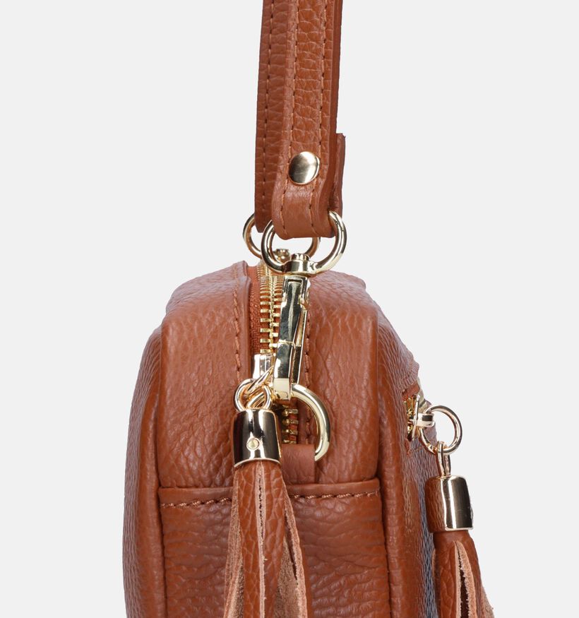 Via Limone Bruine Crossbody Tas voor dames (336302)