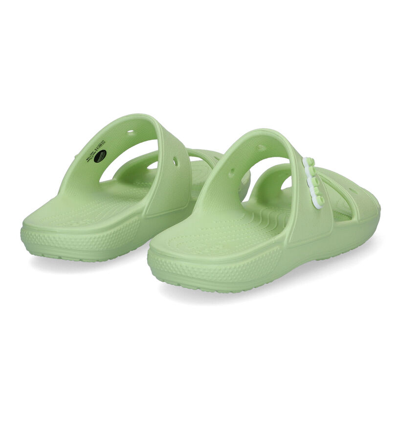 Crocs Classic Sandal Nu-pieds en Bleu pour femmes (306863)