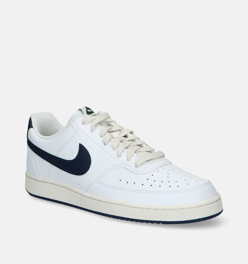 Nike Court Vision LO NN Witte Sneakers voor jongens, heren (340405)