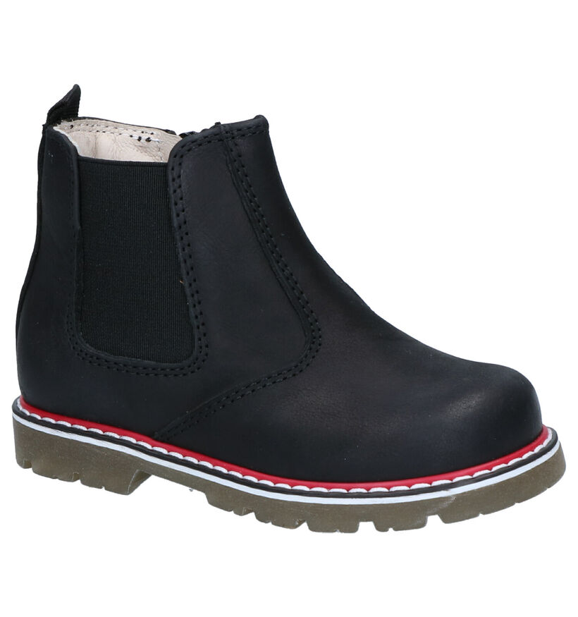 Bumba Blauwe Chelsea Boots in leer (261011)