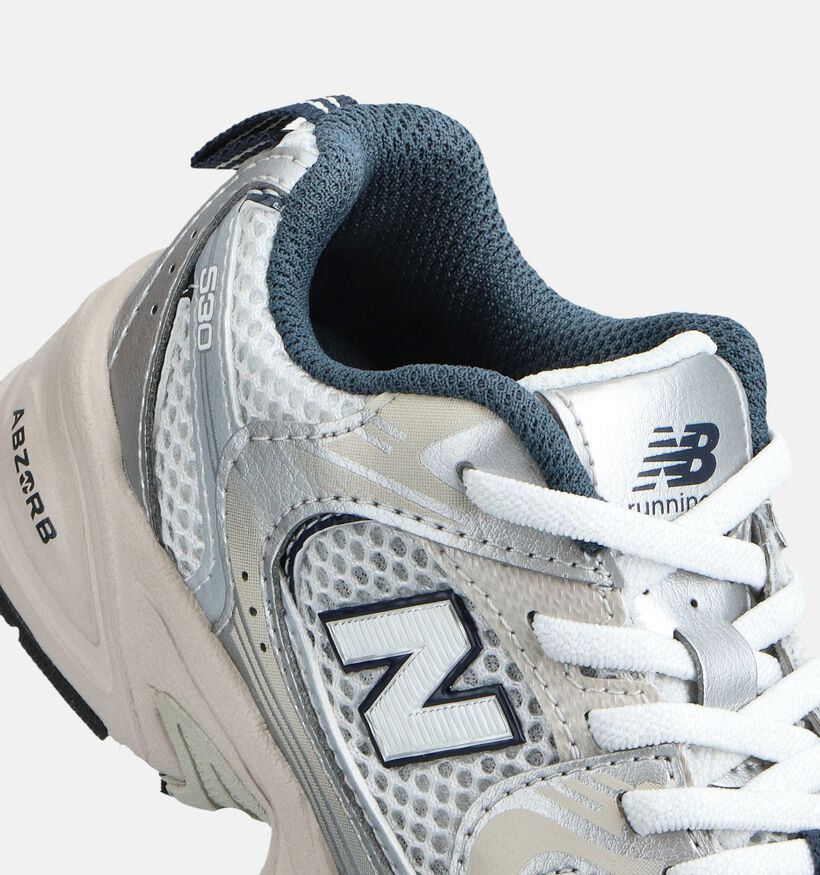 New Balance 530 Zilveren Sneakers voor meisjes (366188) - geschikt voor steunzolen