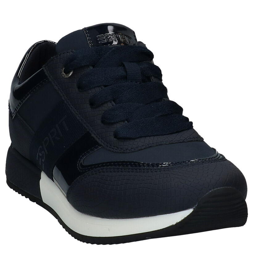 Esprit Mallorca Blauwe Sneakers in kunstleer (280473)