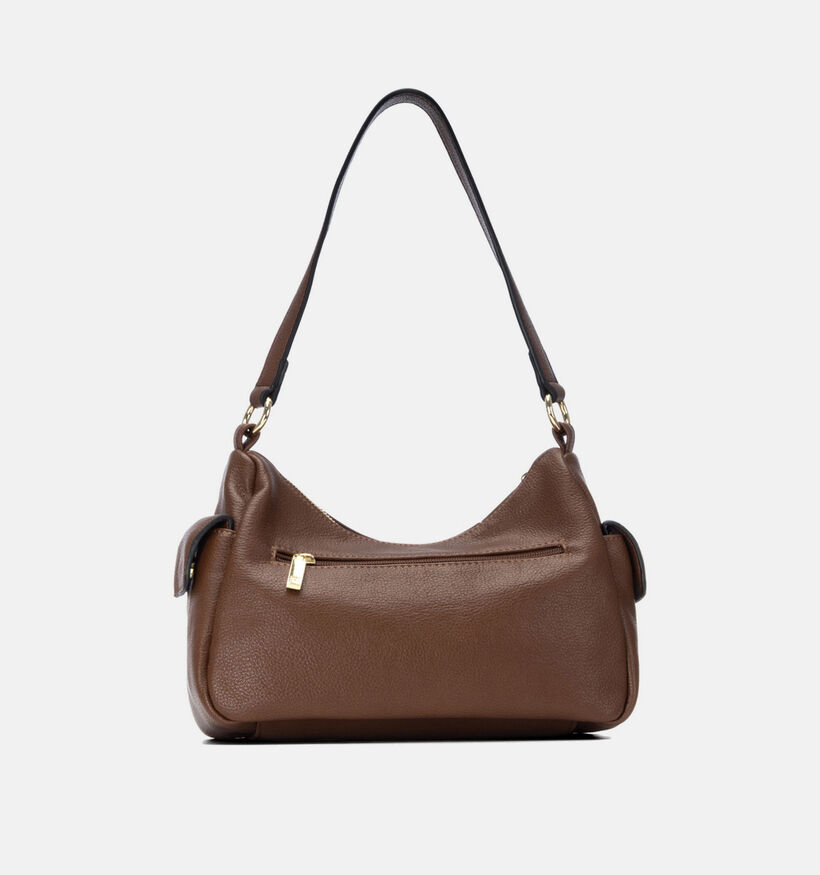 Refresh Sac &agrave; bandouli&egrave;re en Cognac pour femmes (380292)