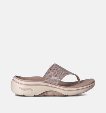 Teenslippers taupe