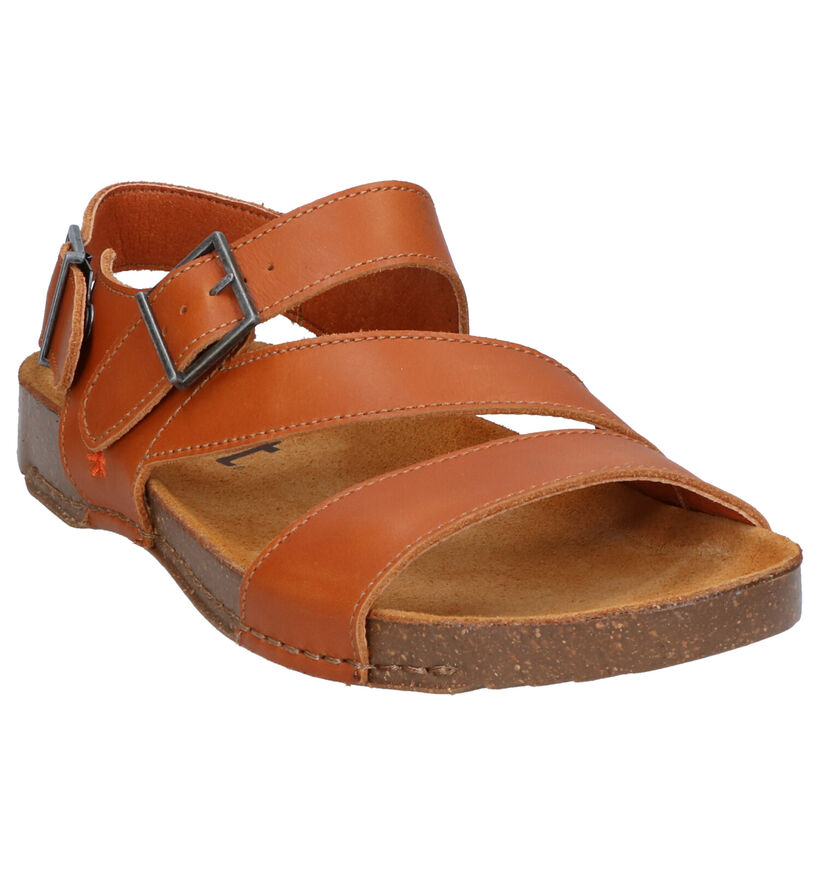 Art Cognac Sandalen in leer (288782)