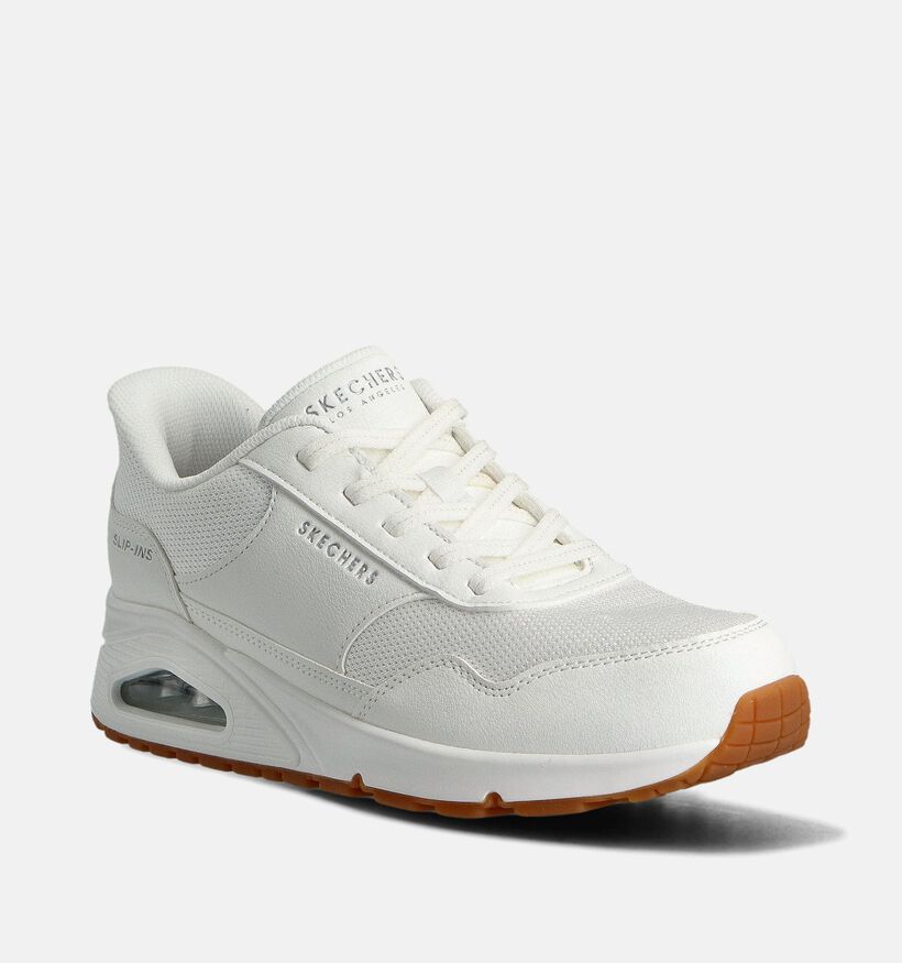 Skechers Uno Witte Sneakers voor dames (359713)