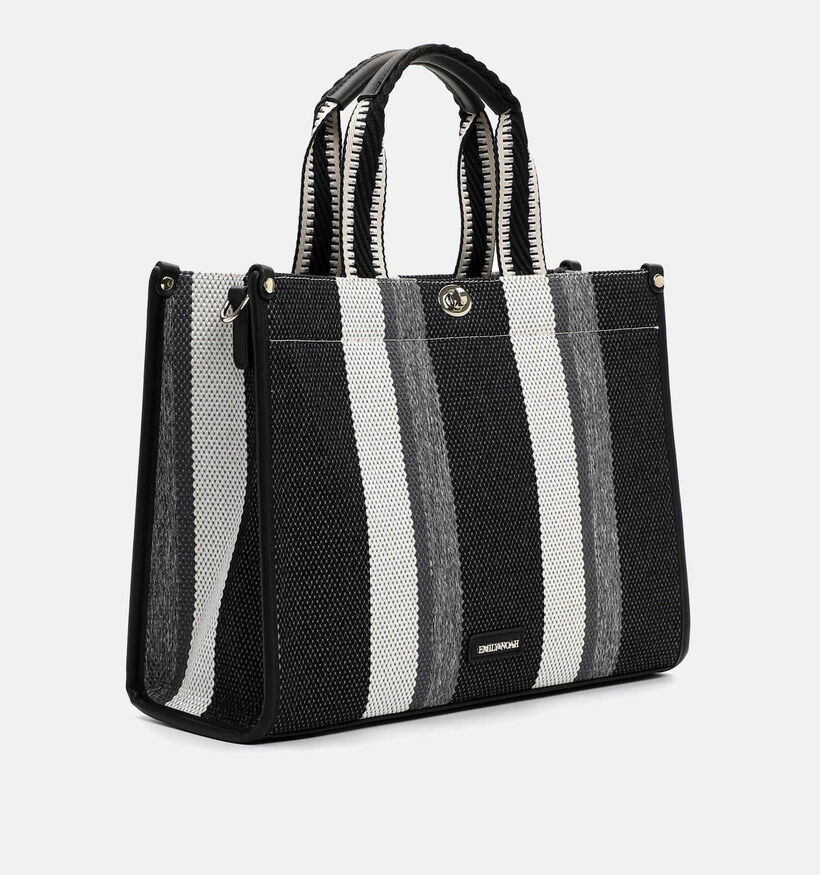 Emily & Noah Jasmin Zwarte Shopper voor dames (371528)