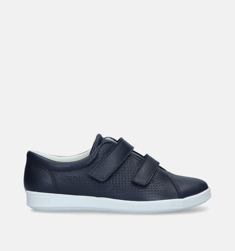 Solemade Sally Chaussures à velcro en Bleu pour femmes (341065) - pour semelles orthopédiques