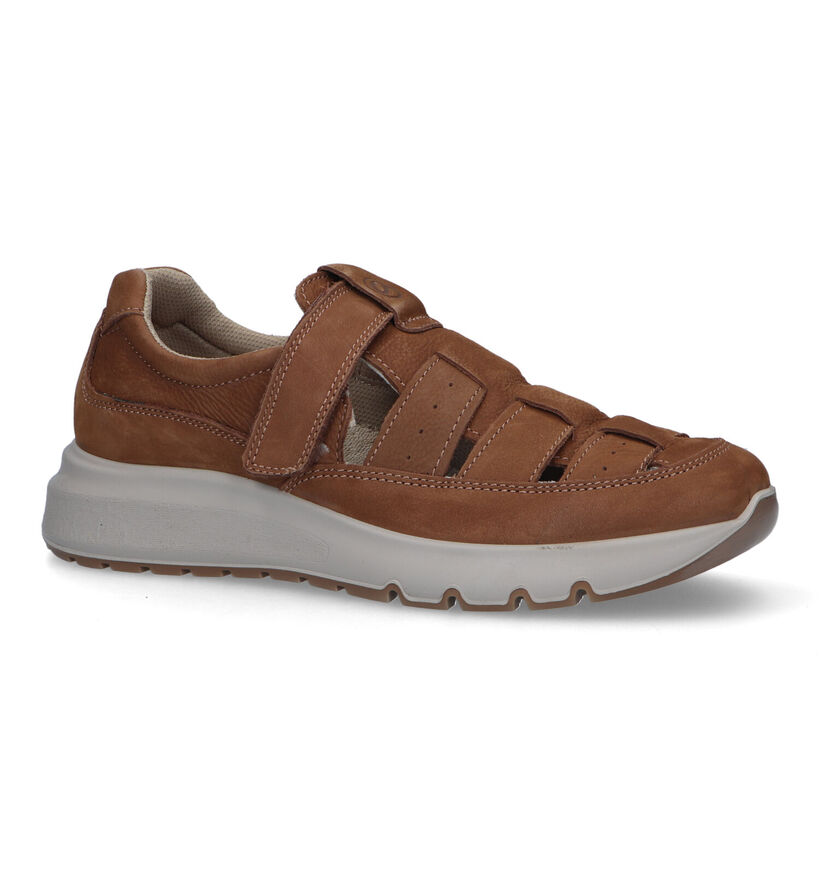 Ara Arizona Cognac Sandalen voor heren (325476) - geschikt voor steunzolen