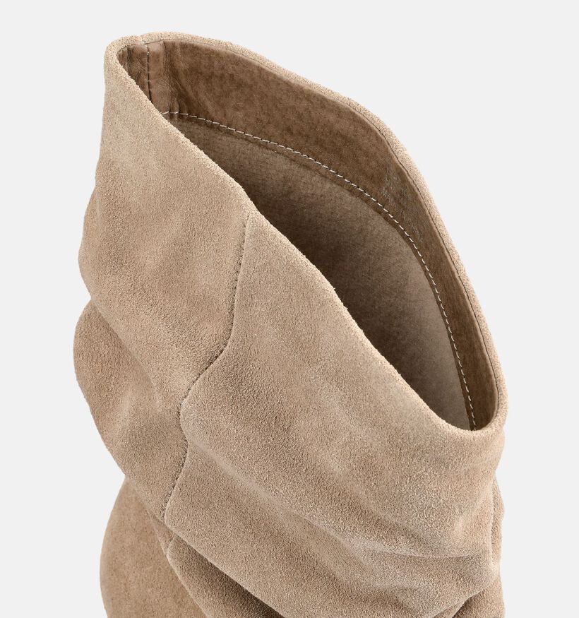Poelman Bottes en Beige pour femmes (384351)