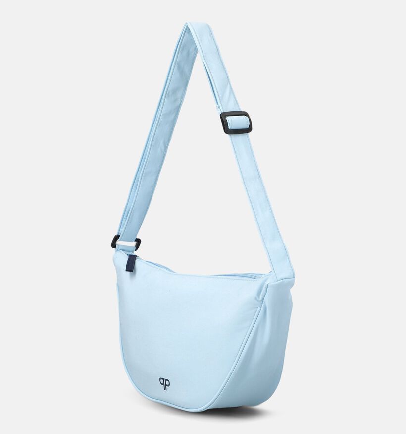 Pieces Amanda Logo Sac port&eacute; crois&eacute; en Bleu pour femmes (367122)