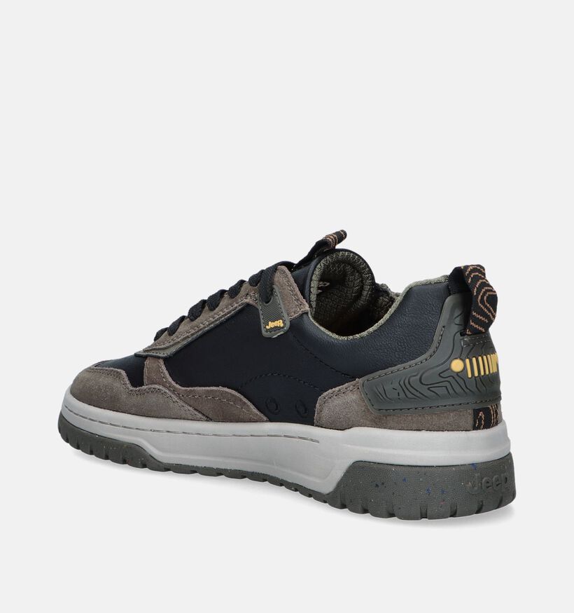 Jeep Latitude Chaussures à lacets en Vert Kaki pour hommes (344445) - pour semelles orthopédiques