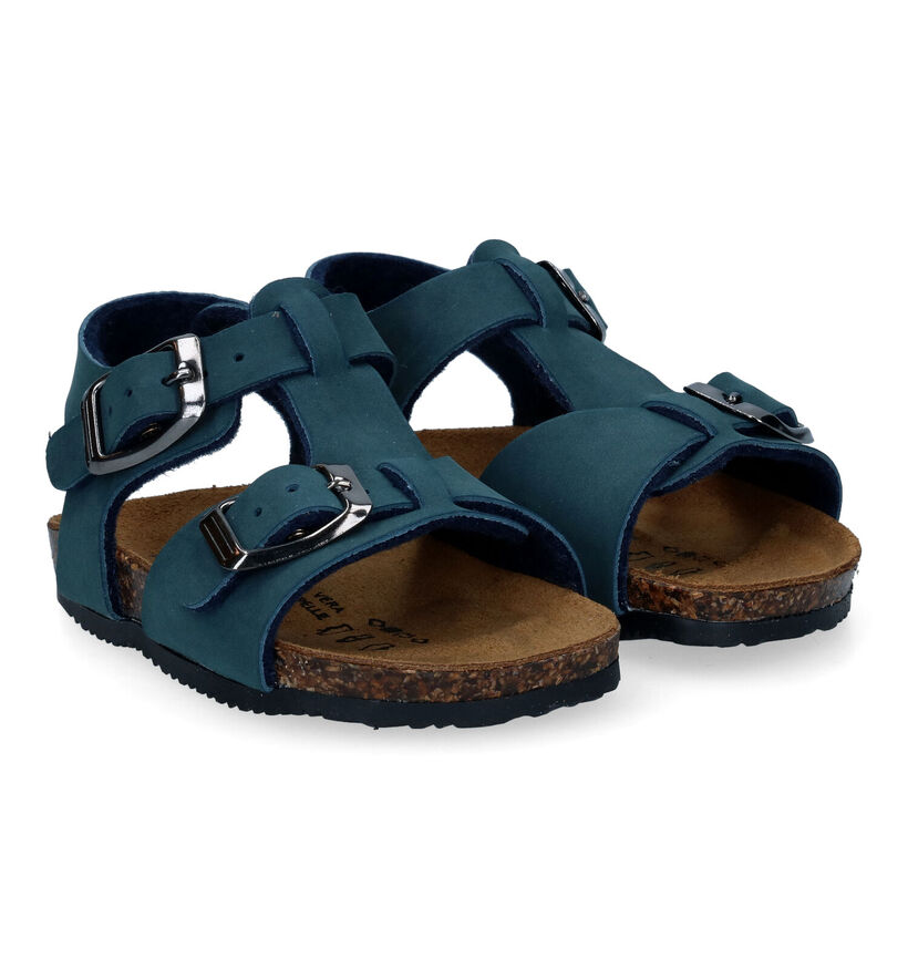 Biomodex Blauwe Sandalen in kunstleer (324595)