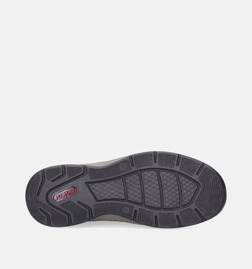 Rieker Bruine Velcroschoenen voor heren (347482) - geschikt voor steunzolen