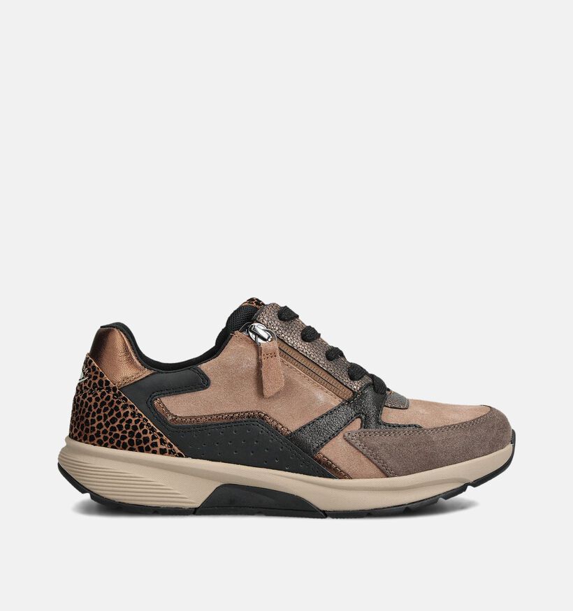 Gabor Rollingsoft Bruine Sneakers voor dames (360335) - geschikt voor steunzolen