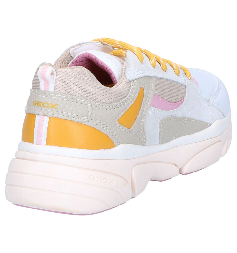 Geox Beige Sneakers in daim (265775)