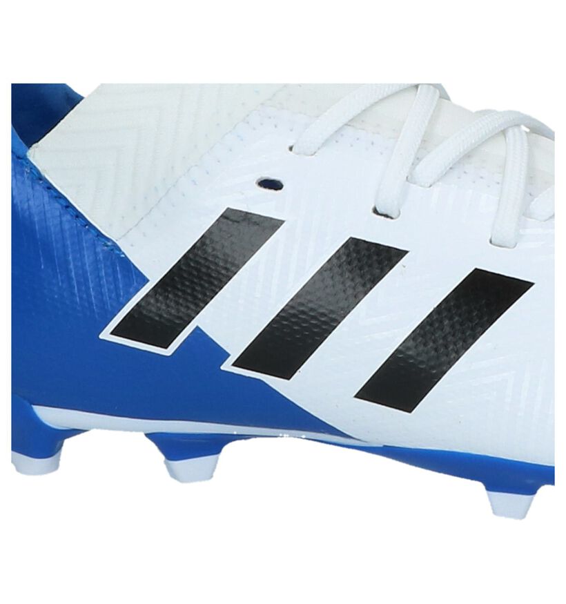 Witte Voetbalschoenen adidas Nemeziz Messi 18.3 in stof (235104)