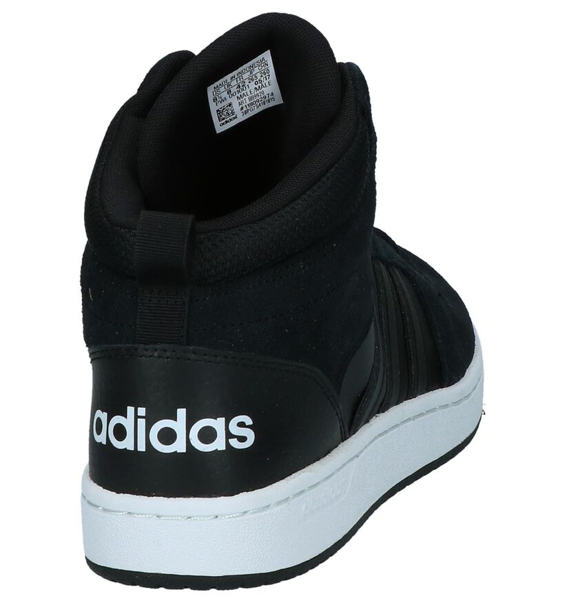 adidas CloudfoamBaskets hautes en Noir en imitation cuir (199444)