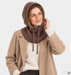 Via Limone &Eacute;charpe &agrave; Capuche en Brun fonc&eacute; pour femmes (382729)