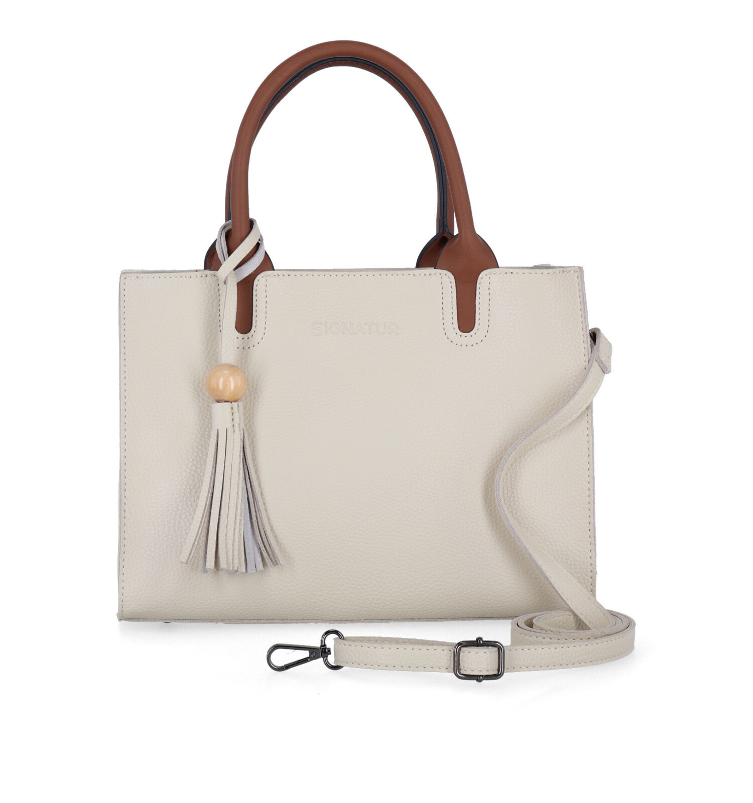 Signatur Beige Handtas Dames Handtassen Online op TORFS.BE