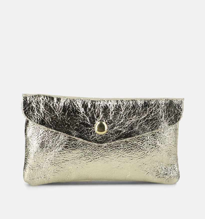 Via Limone Gouden Portomonnee met Rits voor dames (382748)