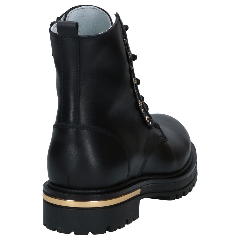 NeroGiardini Bottines robustes en Noir en cuir (297731)