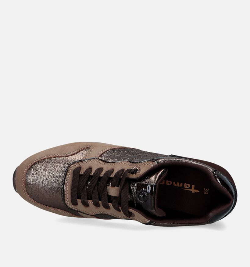 Tamaris Baskets basses en Noir pour femmes (328279) - pour semelles orthopédiques