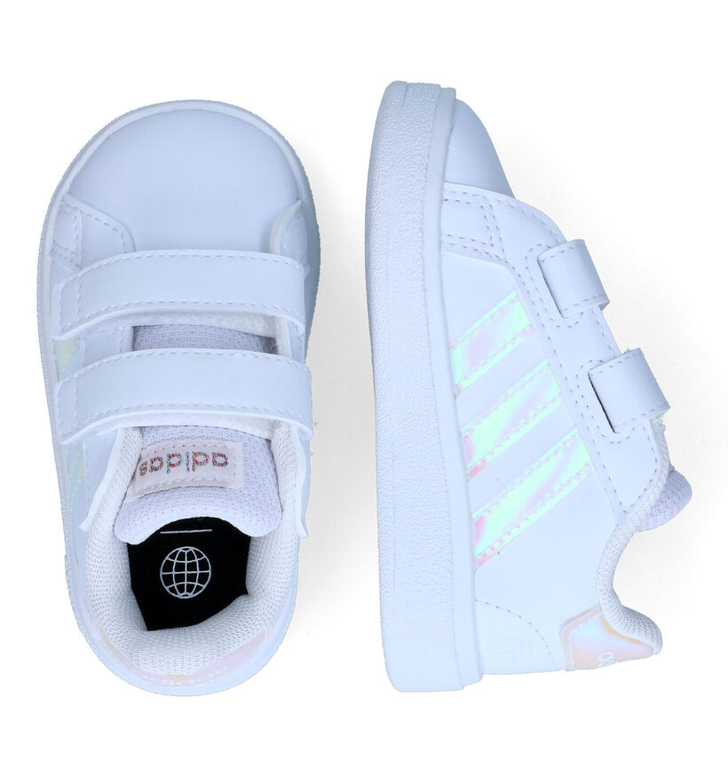 adidas Grand Court 2.0 CF Witte Sneakers voor meisjes (326903)