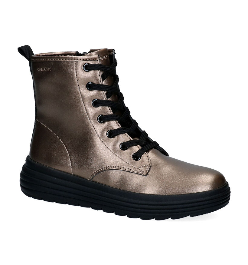 Geox Phaolae Bronzen Bottines in kunstleer (295123)