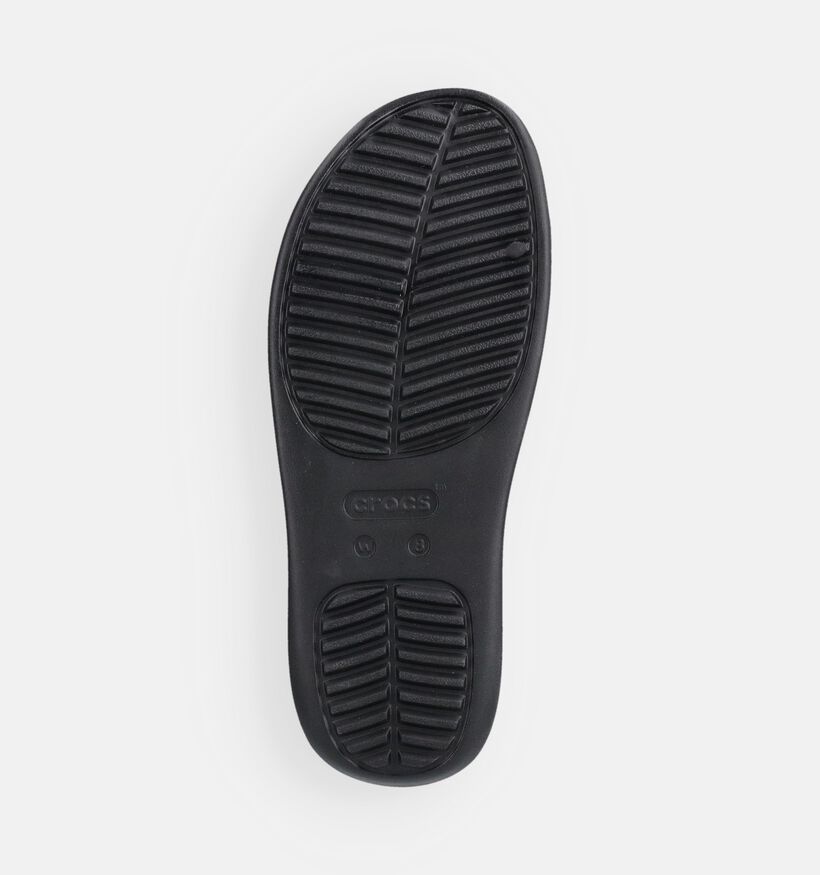 Crocs Getaway Strappy Zwarte Slippers voor dames (369981)