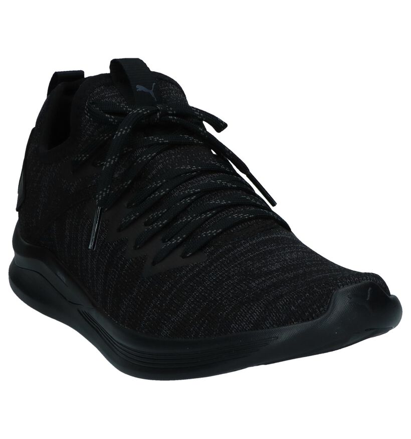 Puma Ignite Baskets slip-on en Noir en textile (239361)