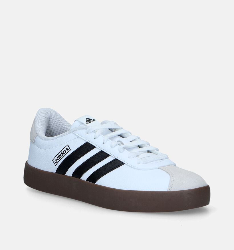 adidas VL Court 3.0 Baskets en Blanc pour hommes (341498)