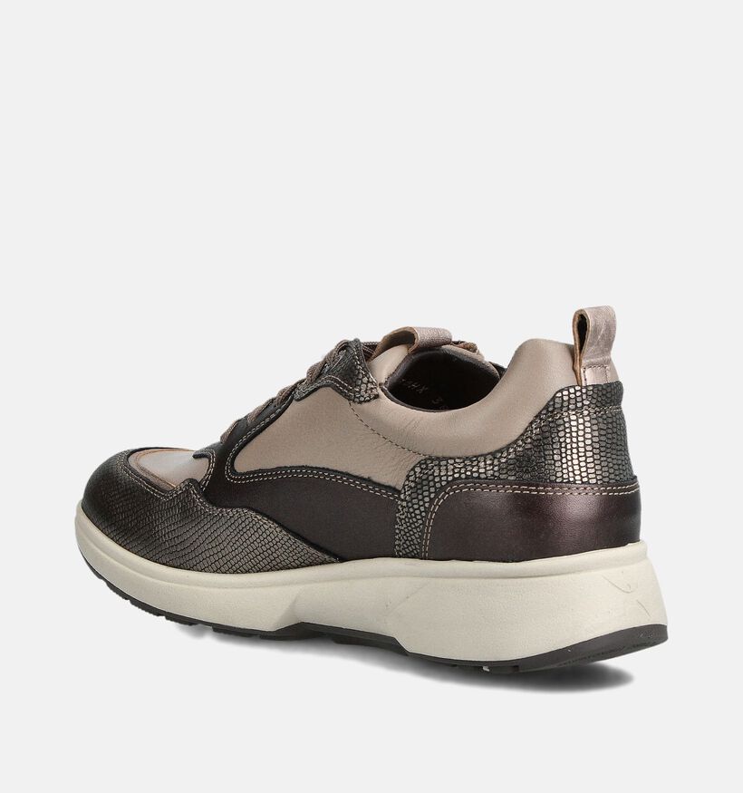Xsensible GRENOBLE Bronze Sneakers voor dames (363589) - geschikt voor steunzolen