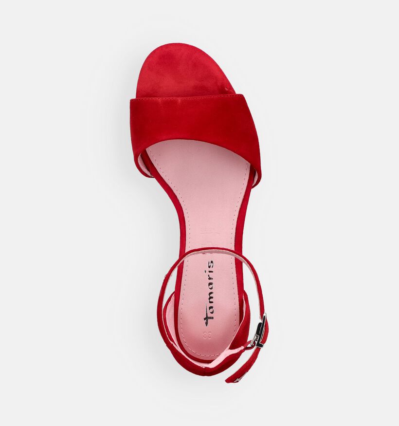 Tamaris Rode Sandalen met bandje voor dames (371764)