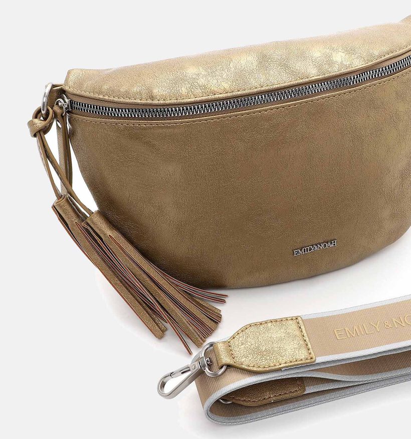 Emily & Noah Belli Zwarte Crossbodytas Emily & Noah Belli Gouden Crossbodytas voor dames (373672)