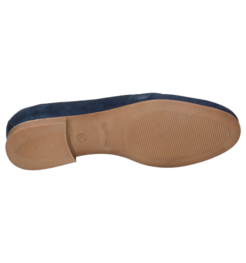 Tamaris Loafers en Bleu foncé en daim (270116)