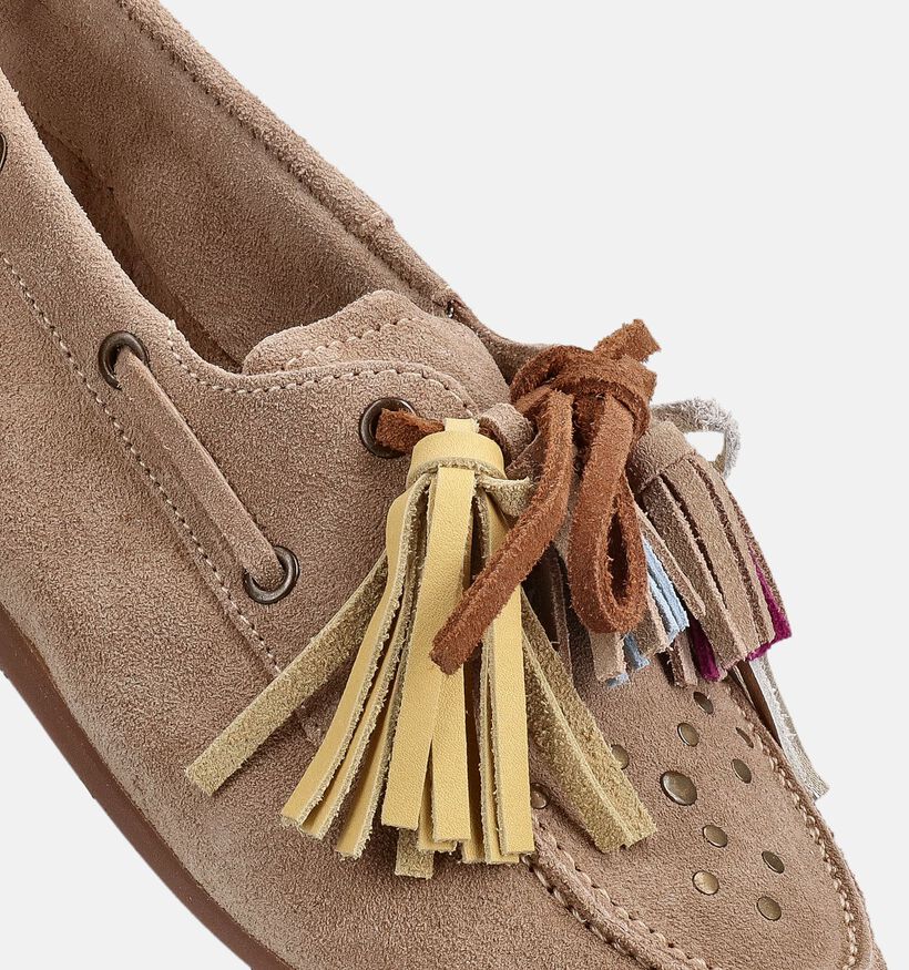 PS Poelman Vita Tassels Beige Bootschoenen voor dames (378666)