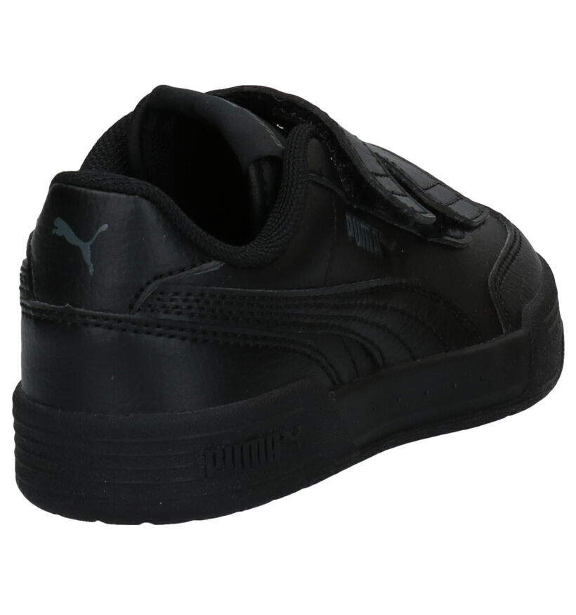 Puma Caracal Zwarte Sneakers in kunstleer (276756)